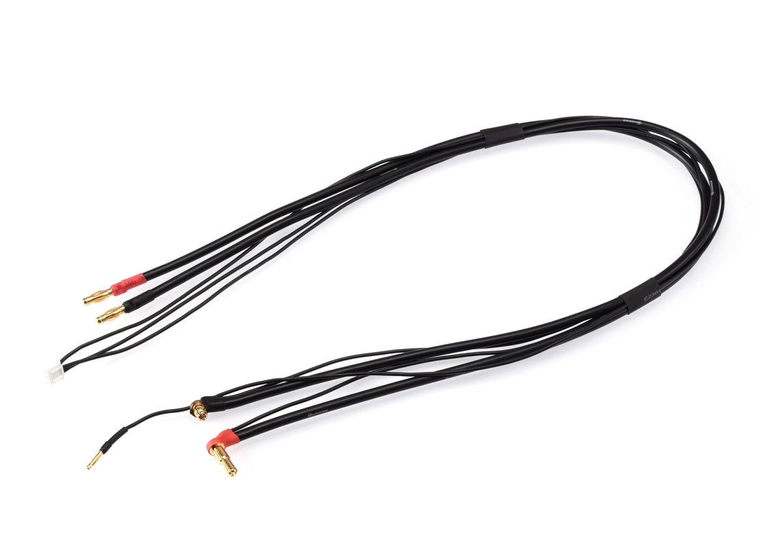 Fotografie produktu: RUDDOG 2S černý nabíjecí kabel G4/G5 - dlouhý 600mm - (4mm, 3-pin XH)