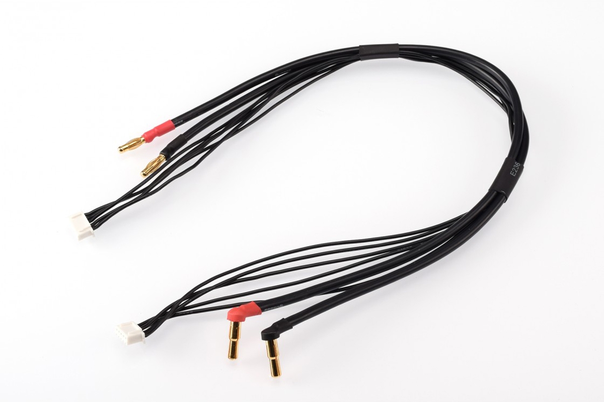 Fotografie produktu: RUDDOG 4S černý nabíjecí kabel G4/G5-4S/XH - krátký 400mm - (4mm, 5-pin XH)