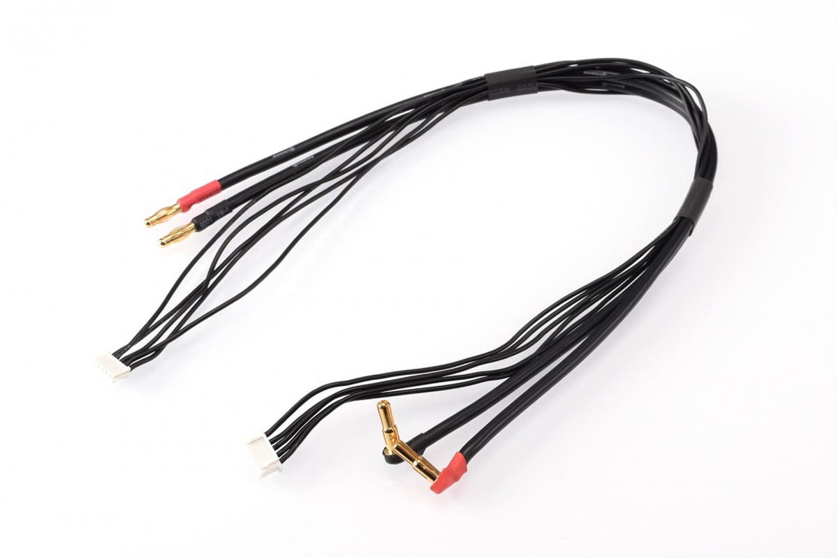 Fotografie produktu: RUDDOG 4S černý nabíjecí kabel G4/G5-4S/XH - krátký 400mm - (4mm, 5-pin EH)