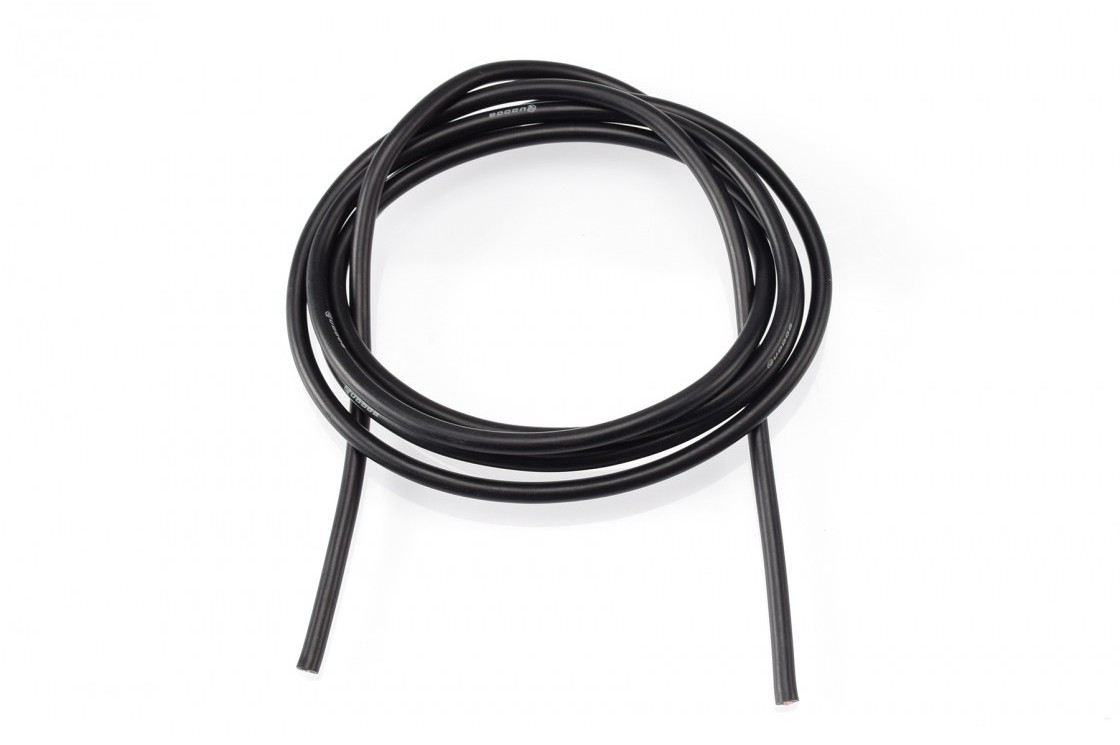 Fotografie produktu: RUDDOG 16AWG/1,3qmm silikon kabel (černý/1m)