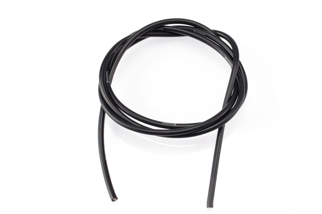 Fotografie produktu: RUDDOG 14AWG/2,1qmm silikon kabel (černý/1m)
