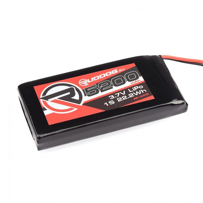 Fotografie produktu: RUDDOG 5200mAh 3.7V LiPo sada pro vysílač M17