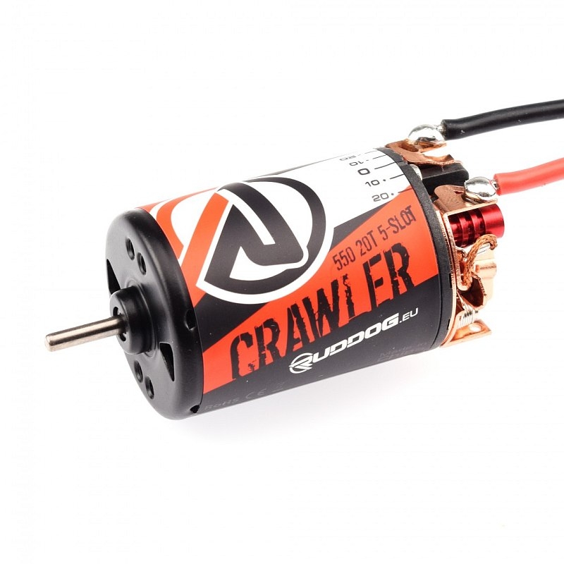 Fotografie produktu: RUDDOG CRAWLER 550 5-slot, 20 závitový motor