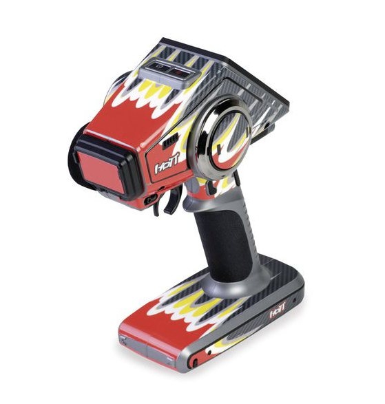 Fotografie produktu: Graupner Nálepky pro X-8E HoTT, červeno/žluté nálepky