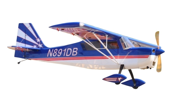 Fotografie produktu: Pilot RC 122" Decathlon scale 32% (3 100 mm) 80ccm (modro/bílá)