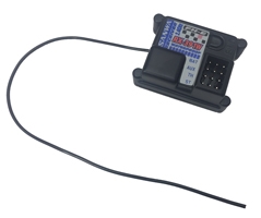 Fotografie produktu: SANWA RX-391W FHSS-E 3-kanálový přijímač (WATERPROOF a netelemetrický)