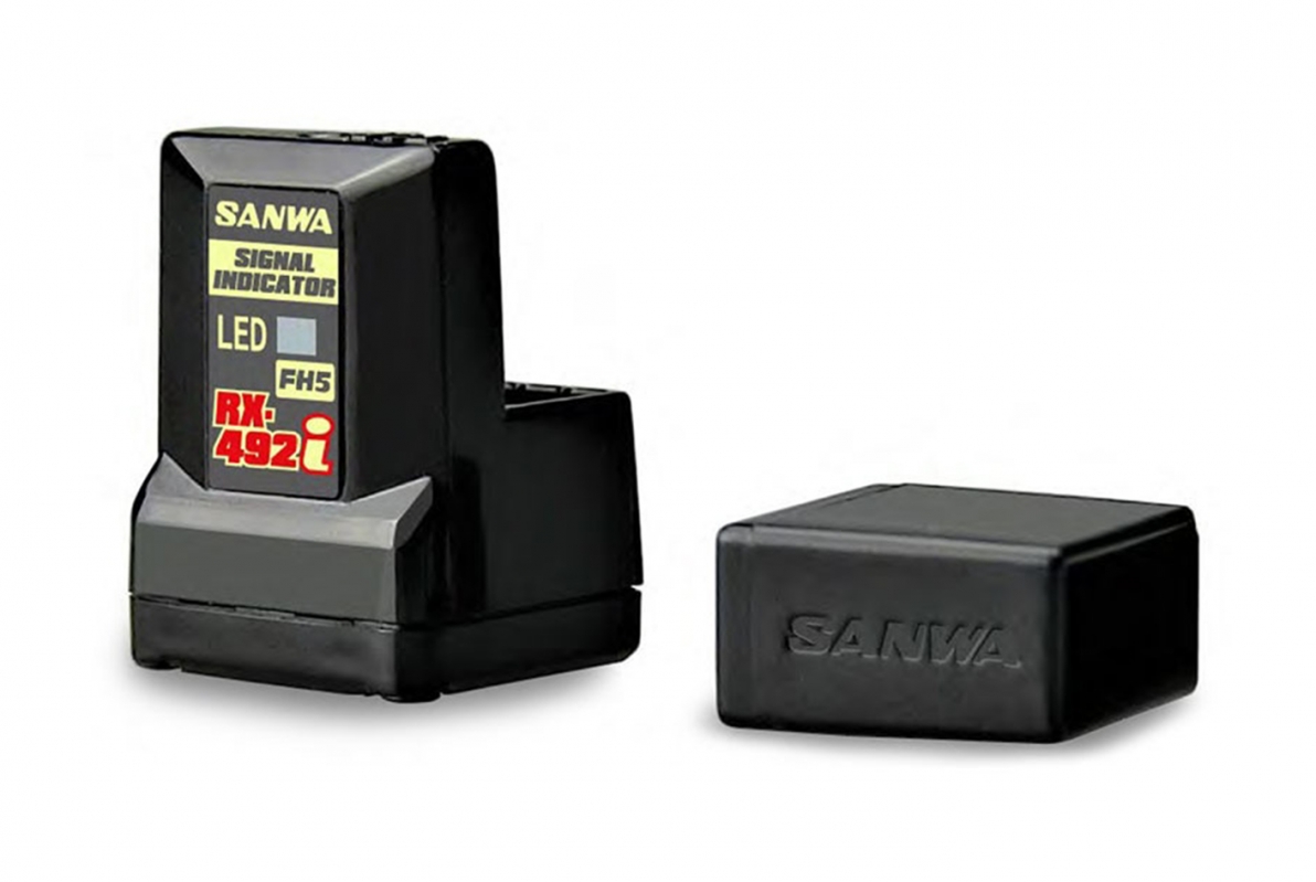 Fotografie produktu: SANWA RX-492i FHSS-5/SUR,SSL přijímač (telemetrický)