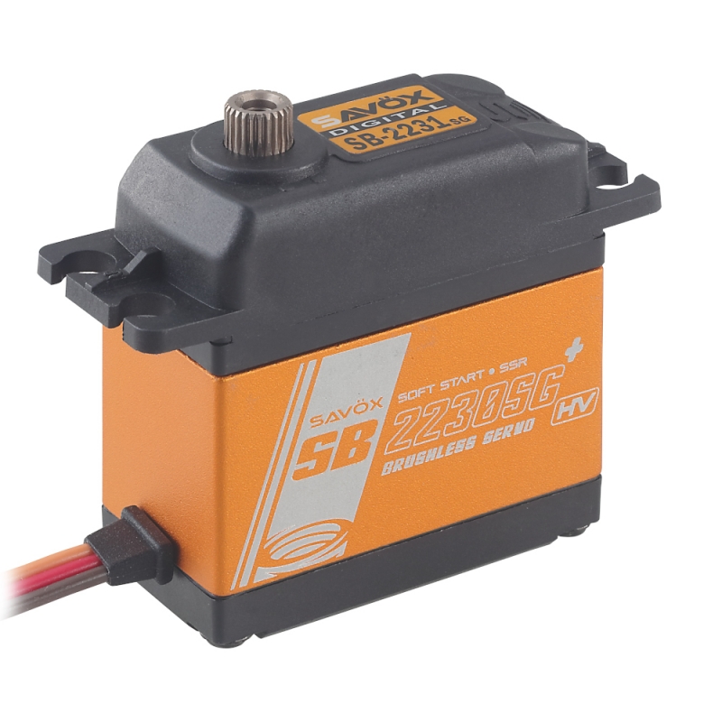 Fotografie produktu: SAVOX SB-2230SG+ BRUSHLESS HiVOLT Digitální servo (55kg-0,11s/60°)