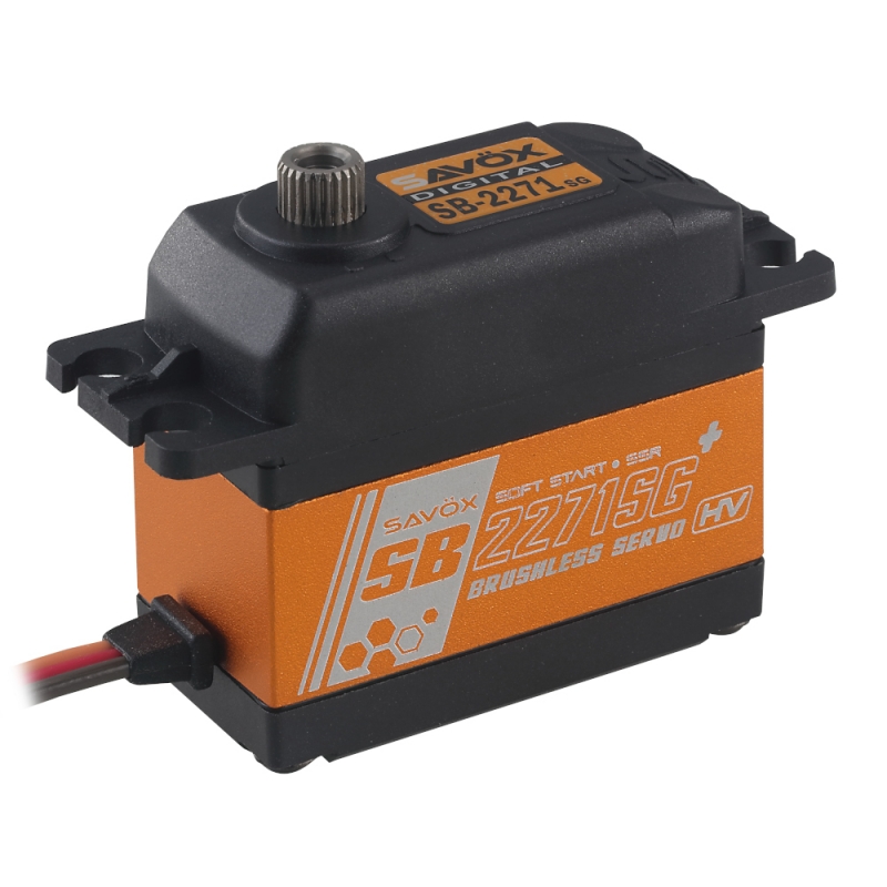 Fotografie produktu: SAVOX SB-2271SG+ BRUSHLESS HiVOLT Digitální servo (25kg-0,055s/60°)
