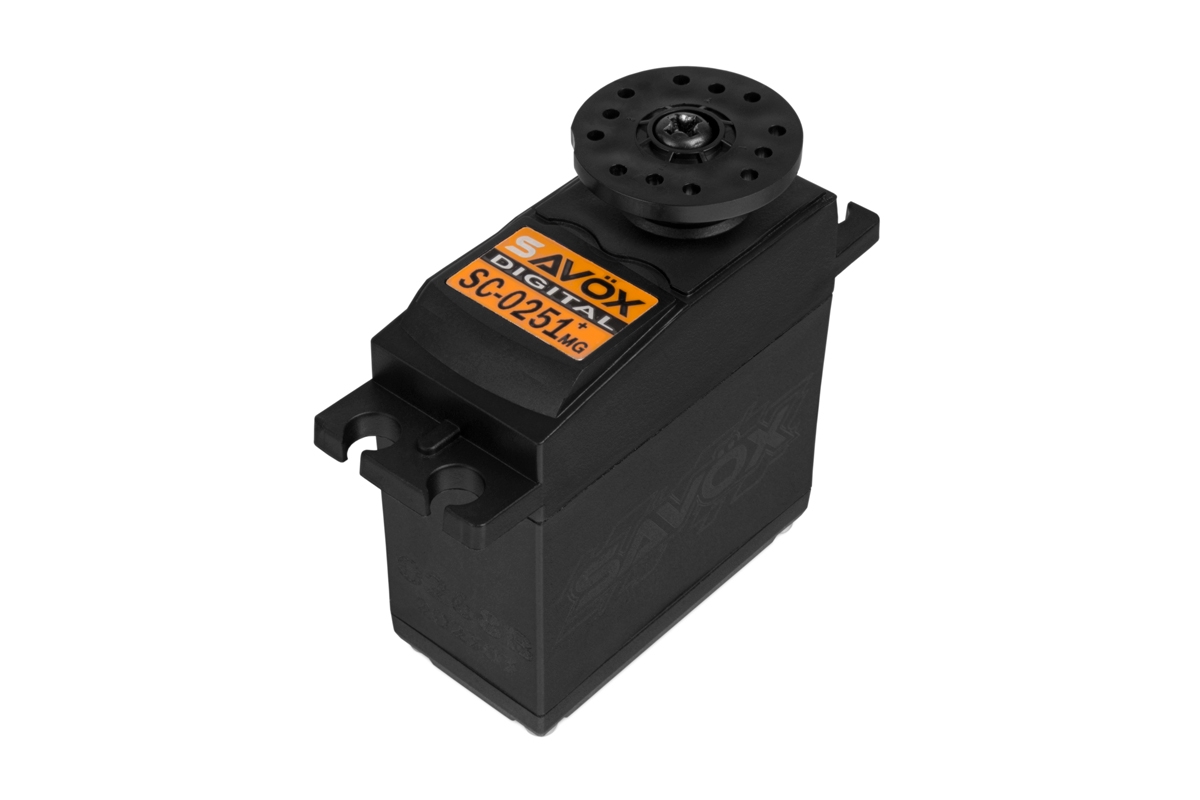 Fotografie produktu: SAVOX SC-0251MG+ Digitální servo (16kg-0,18s/60°)