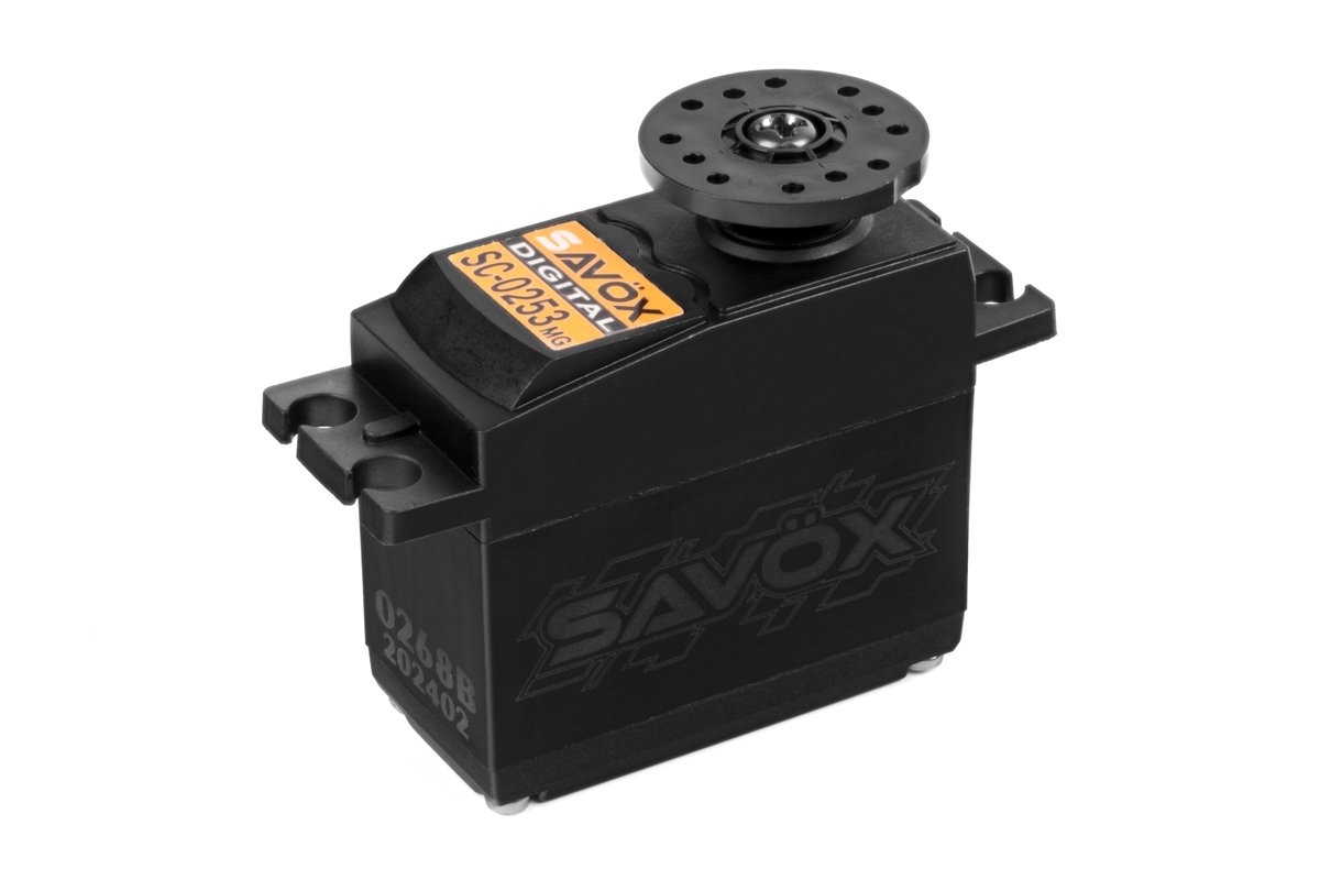 Fotografie produktu: SAVOX SC-0253MG+ Digitální servo (6,0kg-0,15s/60°)