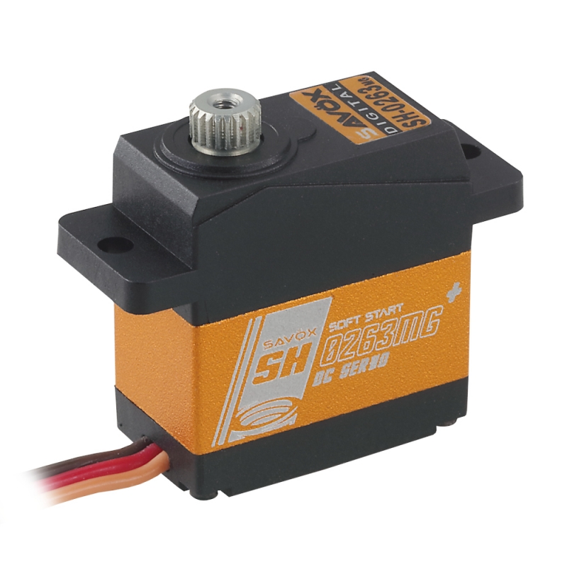 Fotografie produktu: SAVOX SH-0263MG+ Digitální servo (2,2 kg-0,10s/60°)