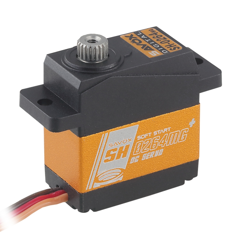 Fotografie produktu: SAVOX SH-0264MG+ Digitální servo (1,2 kg-0,06s/60°)