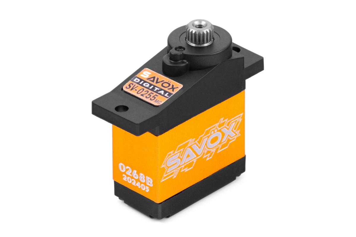 Fotografie produktu: SAVOX SV-0255MG HiVolt Digitální servo (4,5 kg-0,13s/60°)