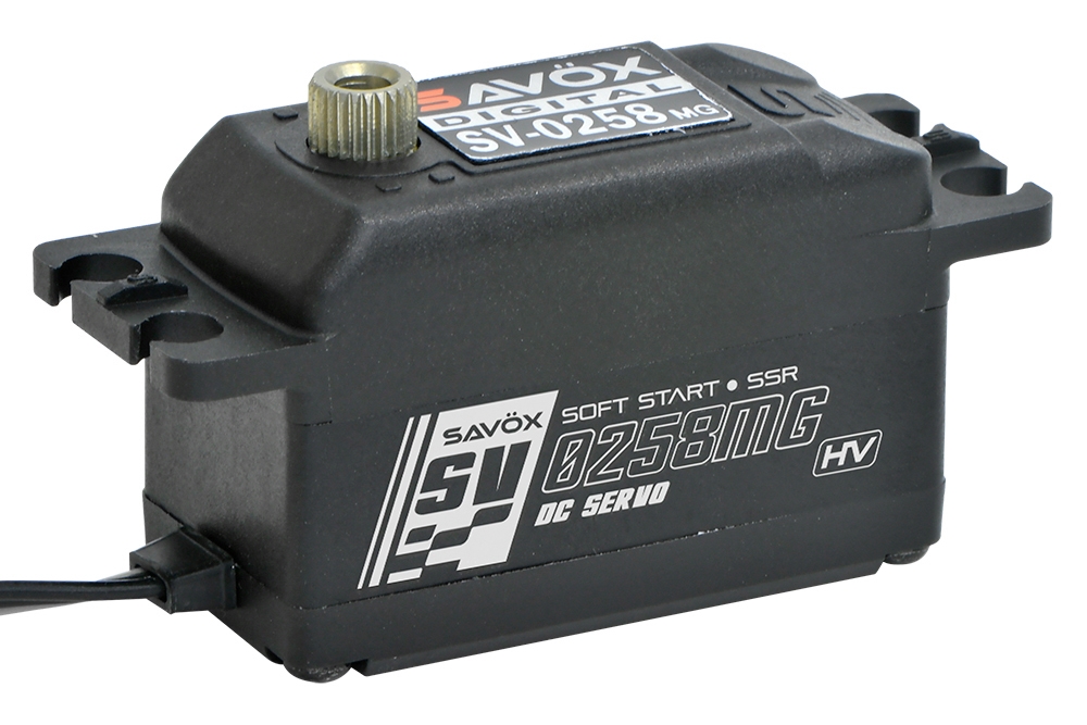 Fotografie produktu: SAVOX SV-0258MG HiVolt Digitální servo LOW PROFILE (8 kg-0,11s/60°)