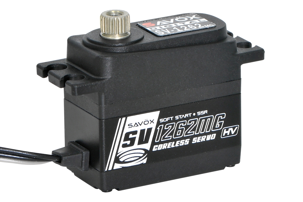 Fotografie produktu: SAVOX SV-1262MG HiVolt digitální servo (9kg-0,085s/60°)