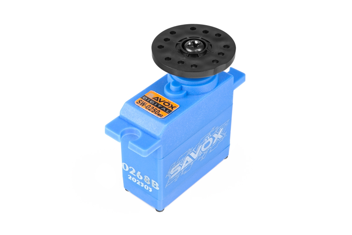 Fotografie produktu: SAVOX SW-0250MG+ WATERPROOF Digitální servo (5,0kg-0,11s/60°)