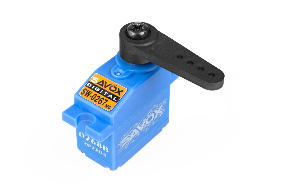 Fotografie produktu: SAVOX SW-0267MG WATERPROOF IP67 Digitální servo (6,0kg-0,135s/60°)