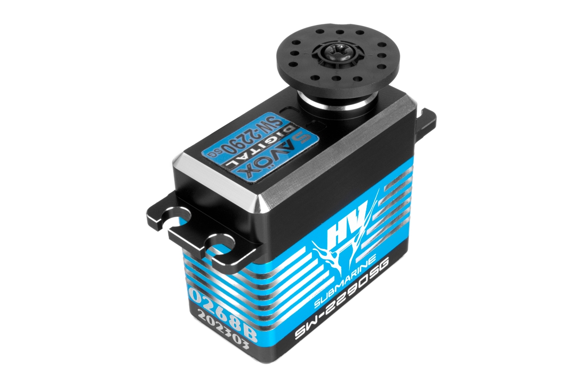 Fotografie produktu: SAVOX SW-2290SG BRUSHLESS HiVOLT Digitální servo WATERPROOF (70kg-0,11s/60°)