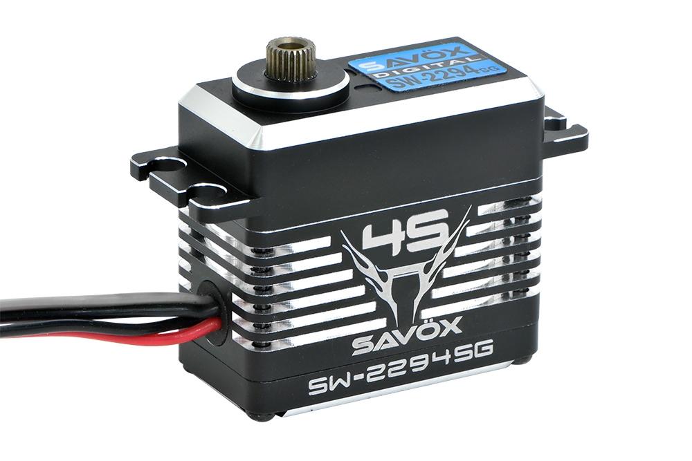 Fotografie produktu: SAVOX SW-2294SG BRUSHLESS HiVOLT 4S Digitální servo WATERPROOF (75kg-0,11s/60°)