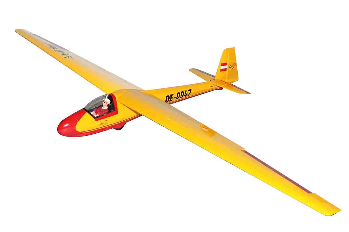 Fotografie produktu: Seagull KA8B větroň 3m Žlutý