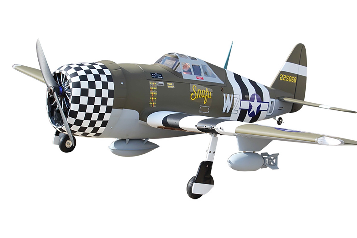 Fotografie produktu: Seagull P-47G Thunderbolt Snafu 1,6m (Zatahovací podvozek)
