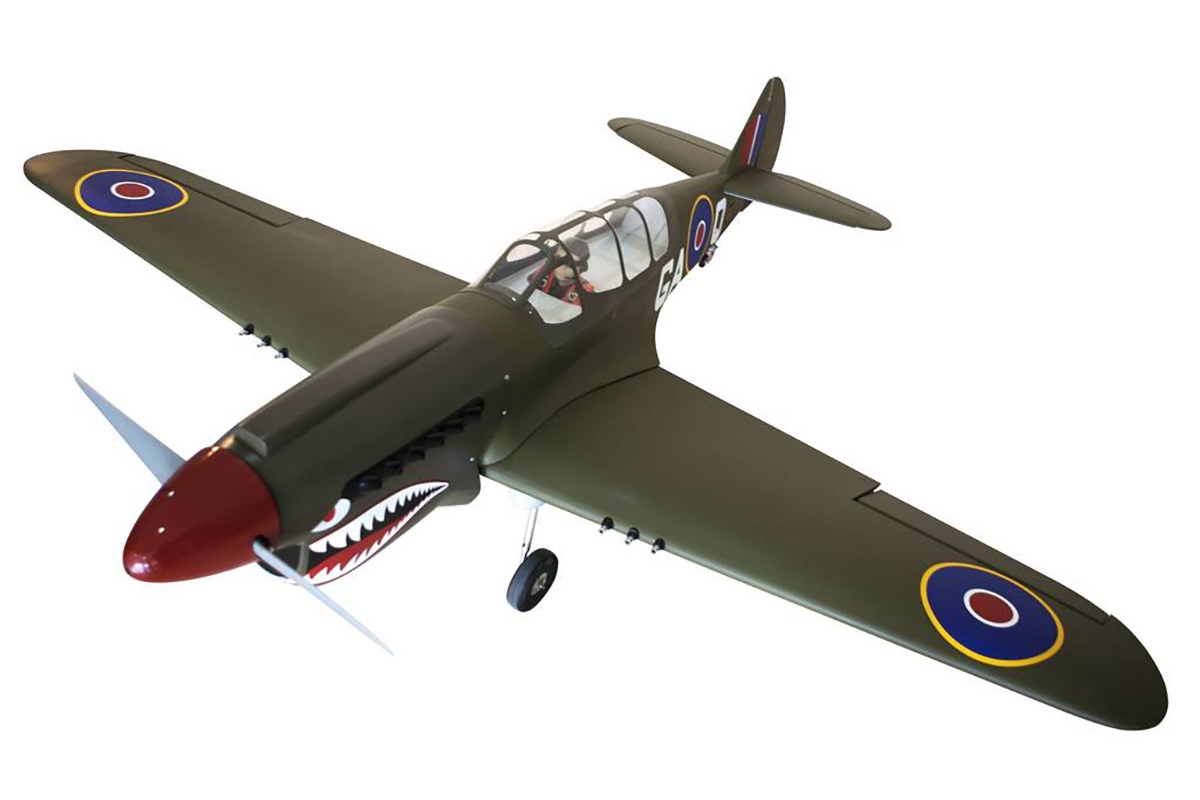 Fotografie produktu: Seagull P-40N Warhawk 2,03m (Zatahovací podvozek) Sharkhead