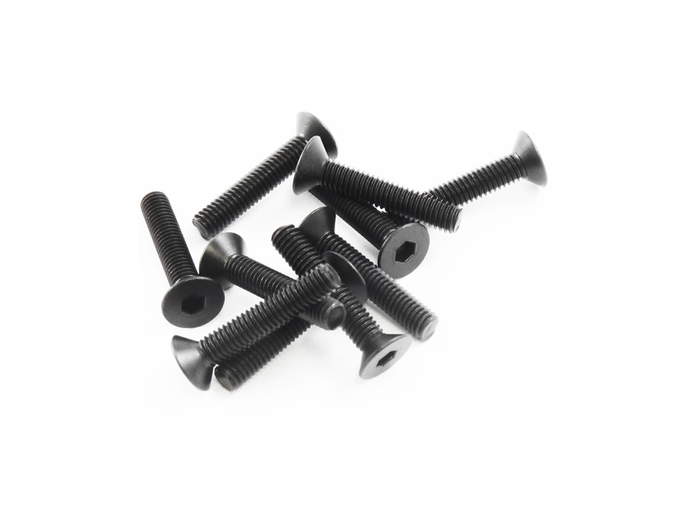 Fotografie produktu: SWORKz ocelový Imbusový šroub s zápustnou hlavou, M3x16mm, 10 ks.