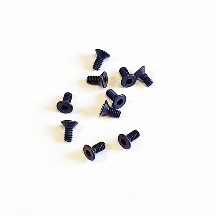 Fotografie produktu: SWORKz ocelový Imbusový šroub s zápustnou hlavou, M2x4,6mm, 10 ks.