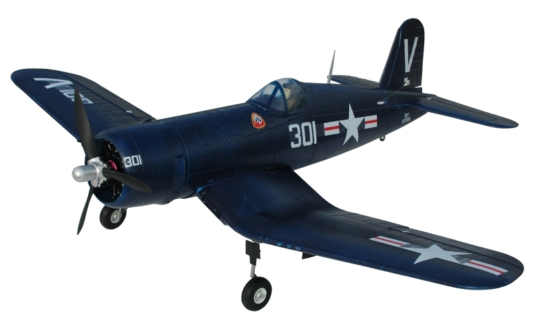 Fotografie produktu: FMS F4U Corsair - ARF (modrá, el. zatahovací podvozek)
