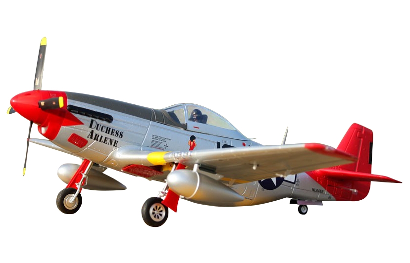 Fotografie produktu: FMS P-51D Mustang "Red Tail" V8 - ARF