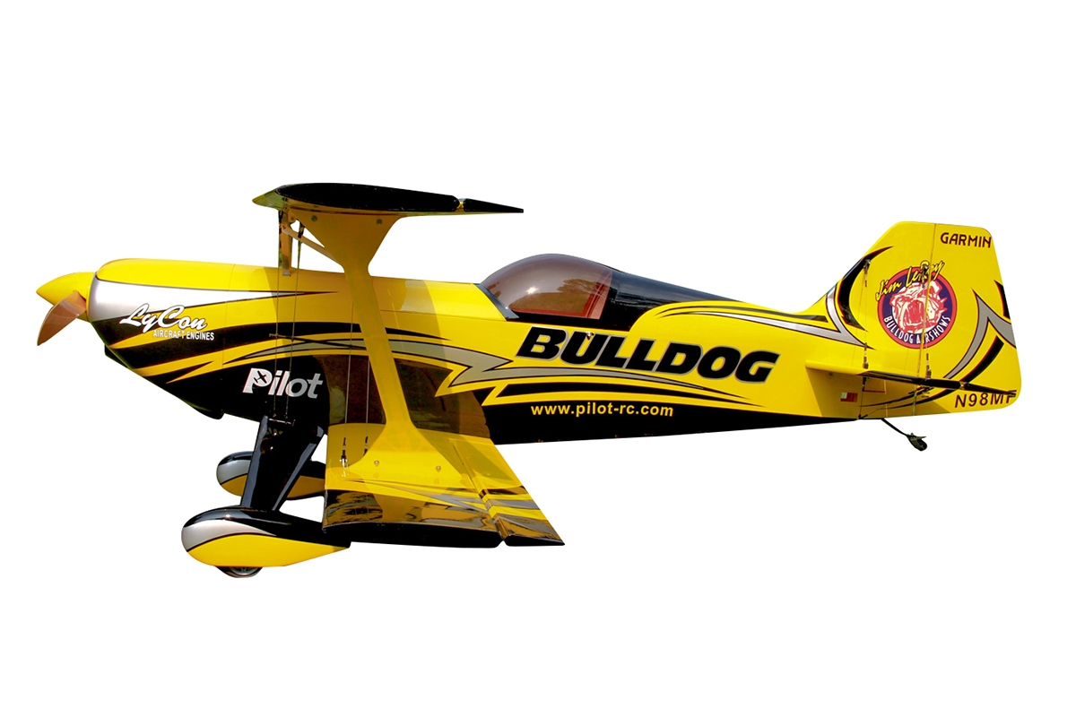 Fotografie produktu: Pilot RC 106" Pitts Challenger Žlutý Bulldog (2,69m)