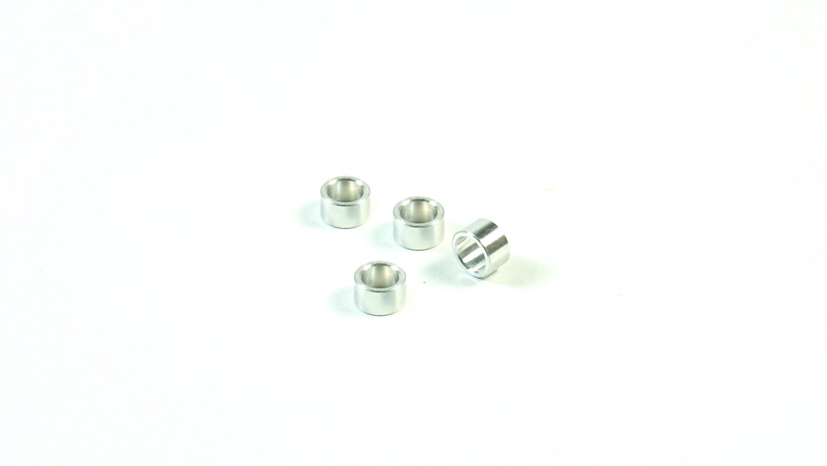 Fotografie produktu: SWORKz hliníkové vložky 5x7x4mm, 4 ks.