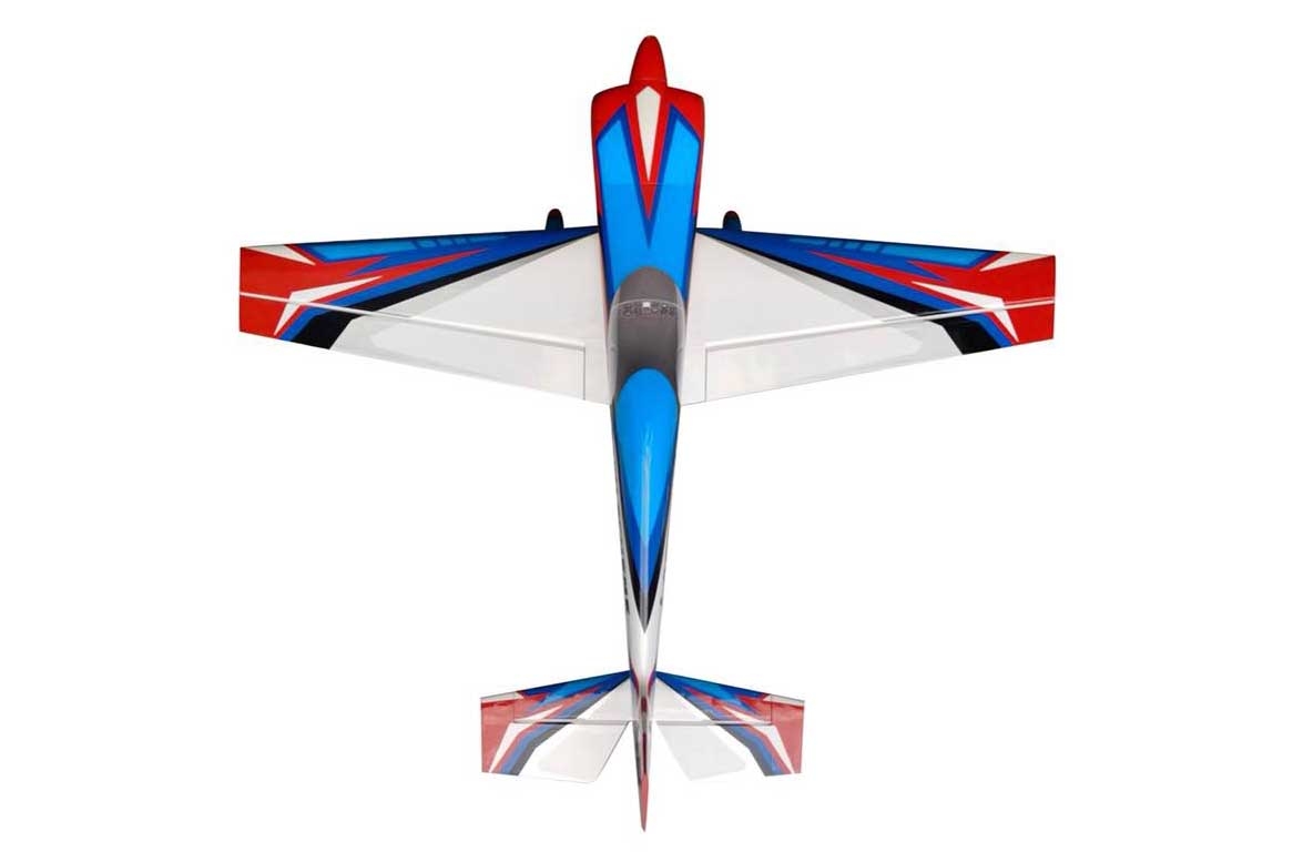 Fotografie produktu: Pilot RC 73" Laser 1850mm 35cc Modro-Červený Ryu