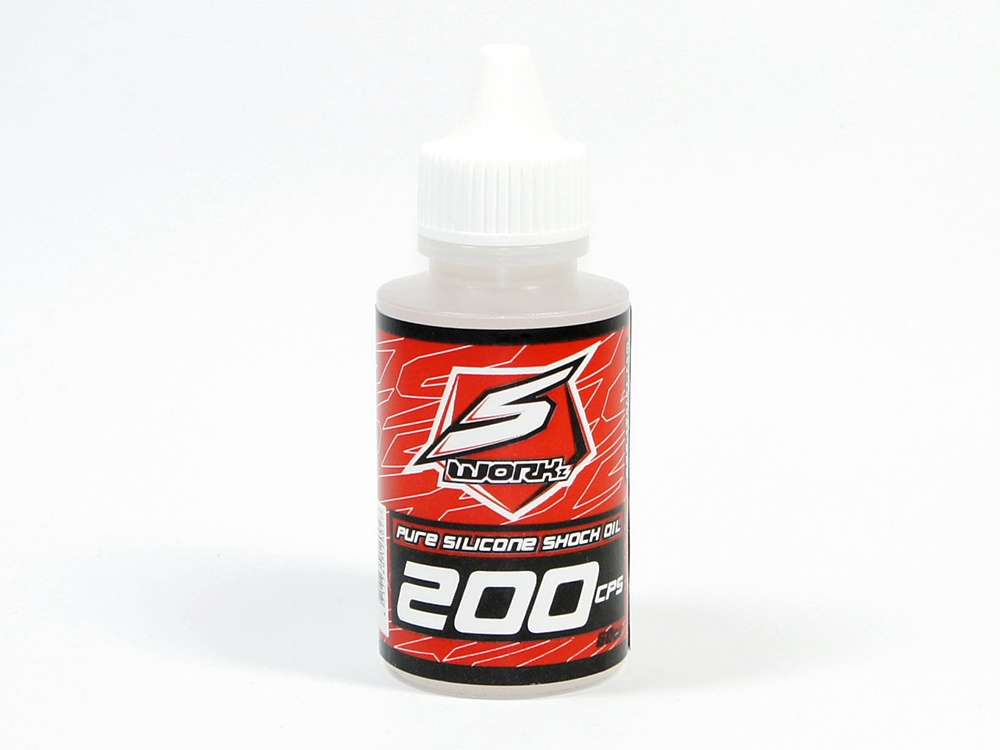 Fotografie produktu: SWORKz silikonový olej tlumičů 200Cps, 60ml, 1 ks.