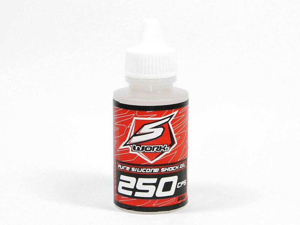 Fotografie produktu: SWORKz silikonový olej tlumičů 250Cps, 60ml, 1 ks.