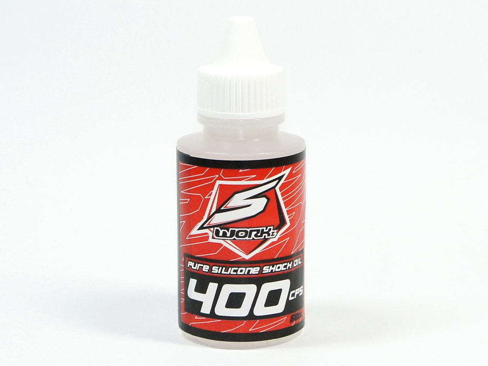Fotografie produktu: SWORKz silikonový olej tlumičů 400Cps, 60ml, 1 ks.