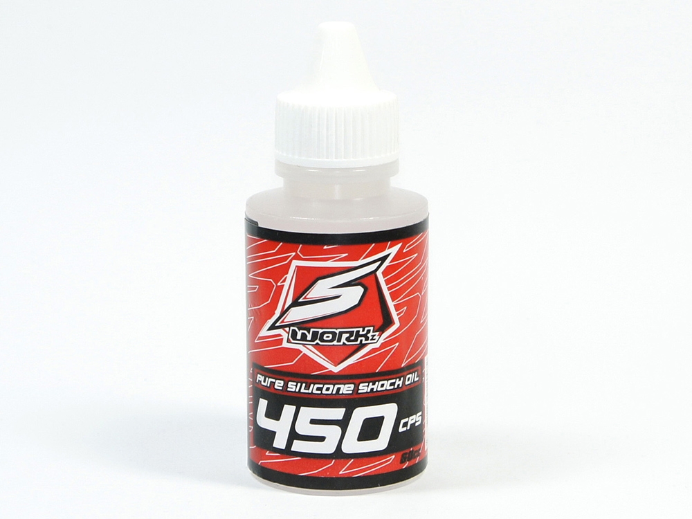 Fotografie produktu: SWORKz silikonový olej tlumičů 450Cps, 60ml, 1 ks.