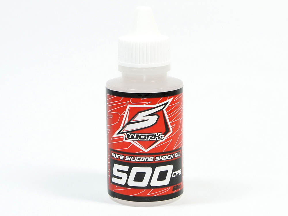 Fotografie produktu: SWORKz silikonový olej tlumičů 500Cps, 60ml, 1 ks.