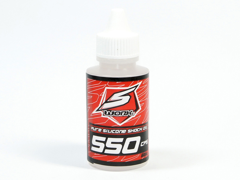 Fotografie produktu: SWORKz silikonový olej tlumičů 550Cps, 60ml, 1 ks.