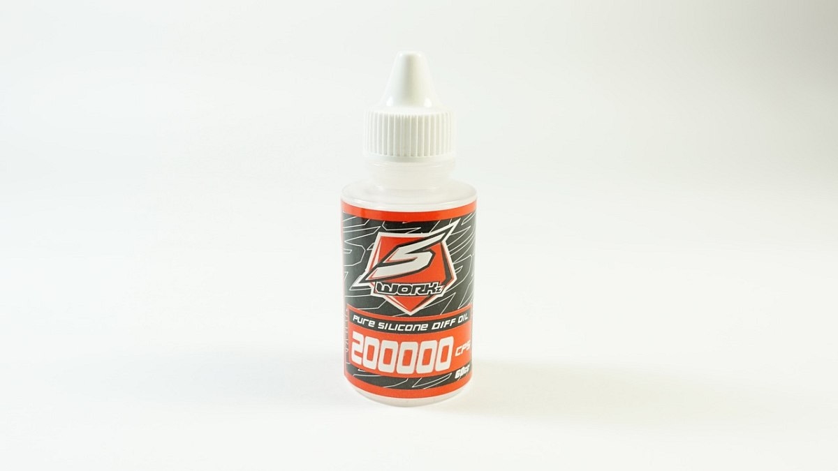 Fotografie produktu: SWORKz silikonový olej pro diferenciál 200.000Cps, 60ml, 1 ks.