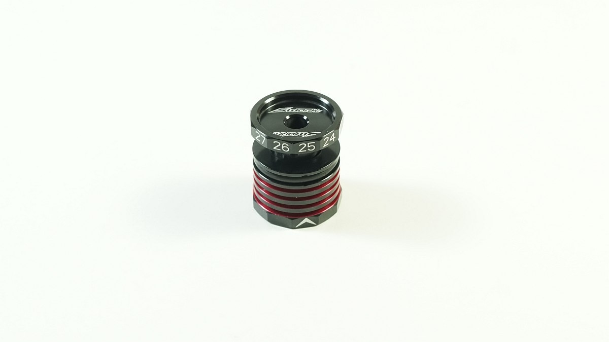 Fotografie produktu: SWORKz hliníkový měřák propadu 30 - 45mm, 1 ks.