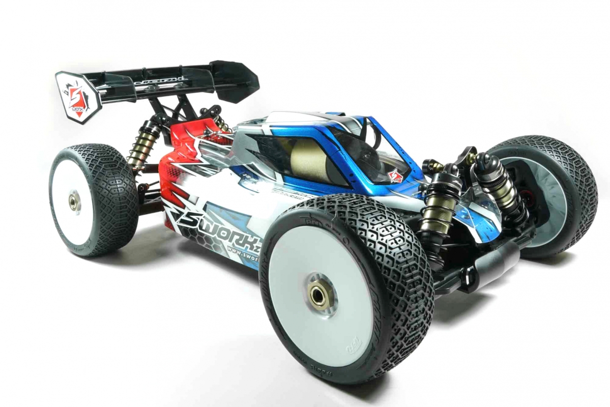Fotografie produktu: SWORKz S35-4 EVO 1/8 PRO 4WD Off-Road Racing Buggy stavebnice