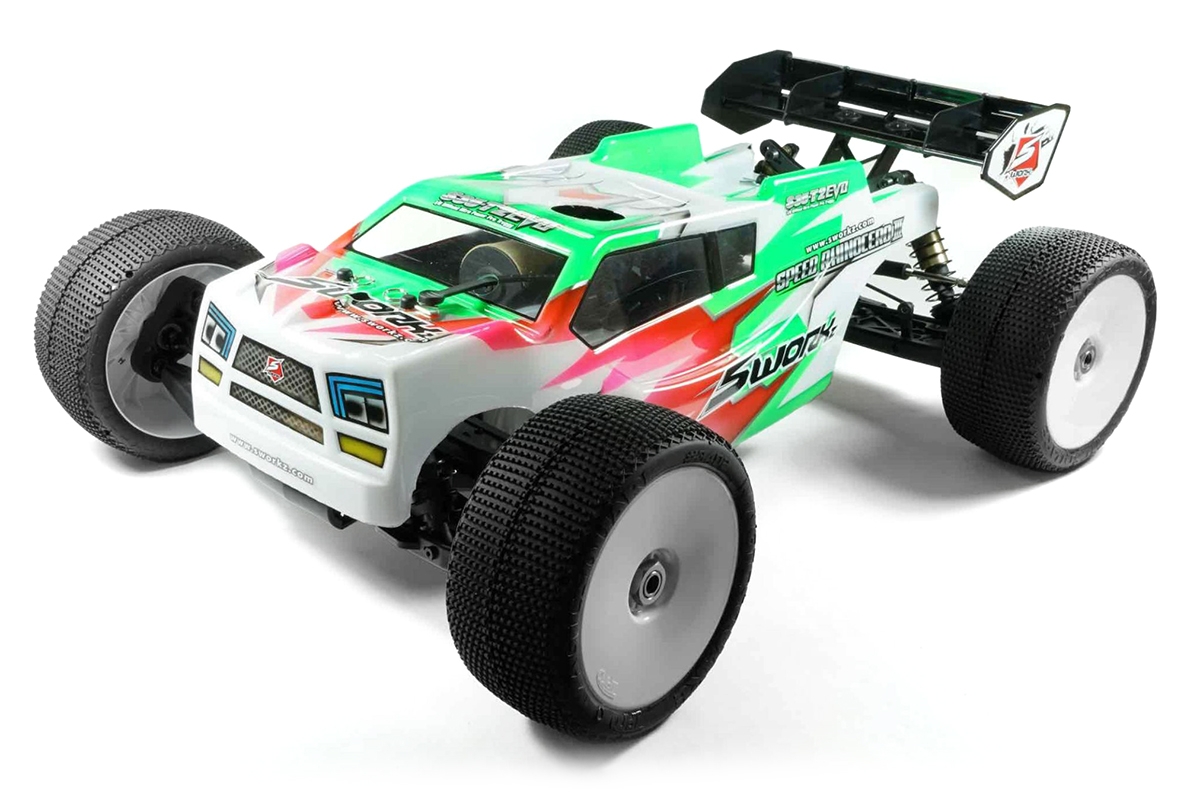 Fotografie produktu: SWORKz S35-T2 EVO 1/8 PRO 4WD Off-Road Racing Truggy stavebnice