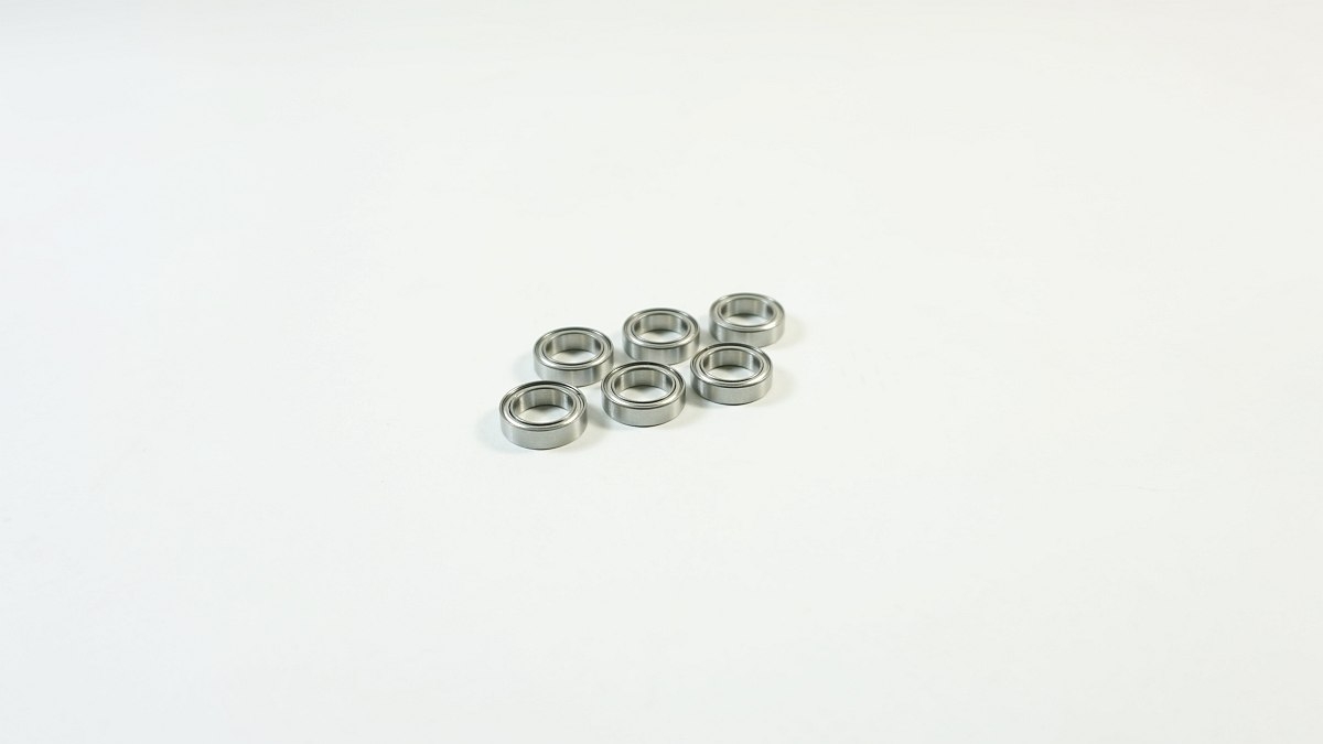 Fotografie produktu: SWORKz Competition Professional kuličkové ložiska 10x15x4mm, kovové prachovky, 6 ks.