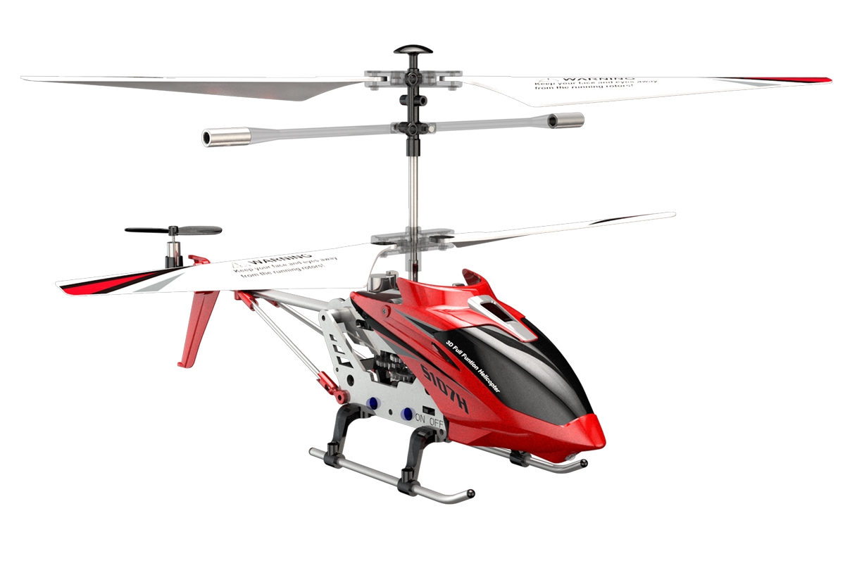 Fotografie produktu: SYMA S107H - 3-kanálový mikrovrtulník(červený)