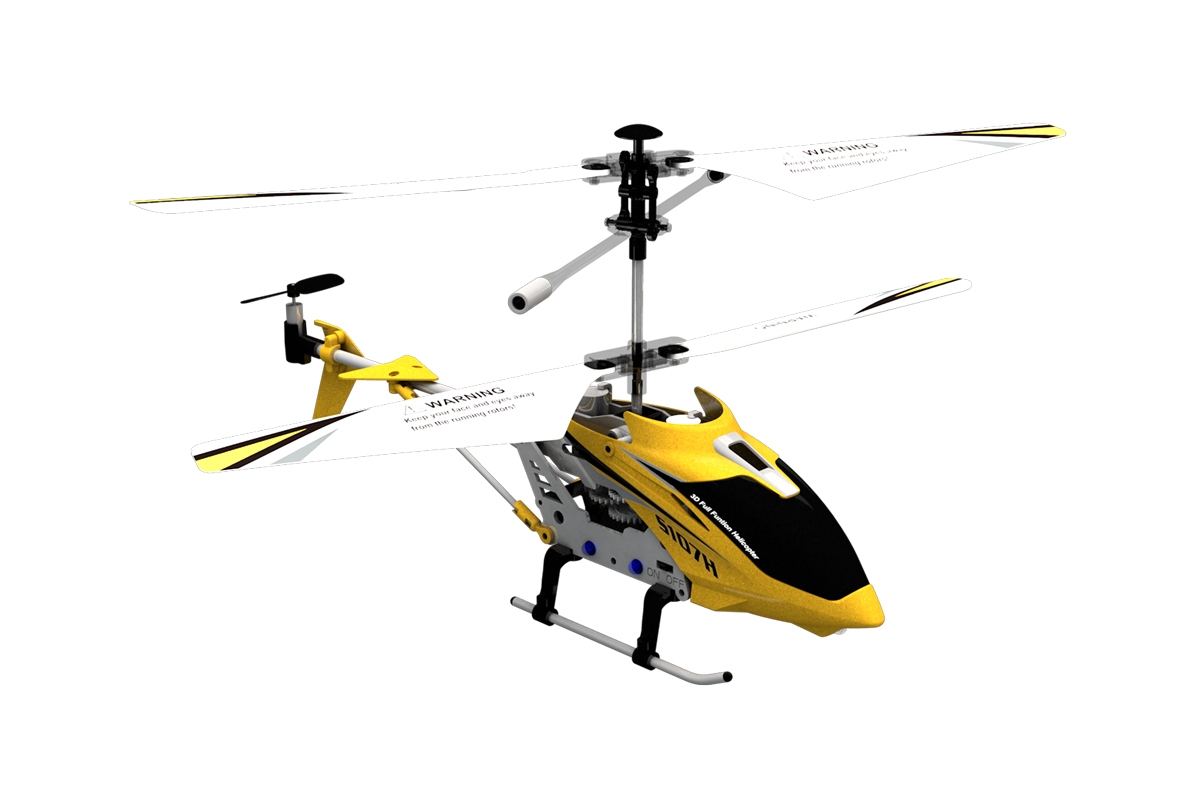 Fotografie produktu: SYMA S107H - 3-kanálový mikrovrtulník(žlutý)