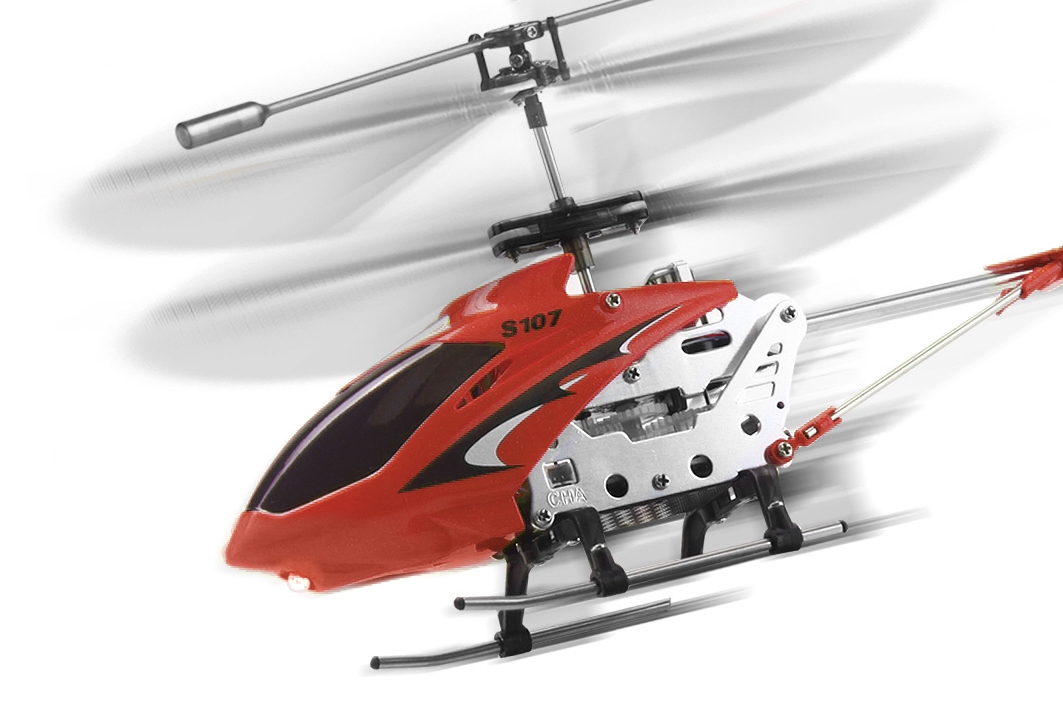 Fotografie produktu: SYMA S107G - 3-kanálový mikrovrtulník (červený)