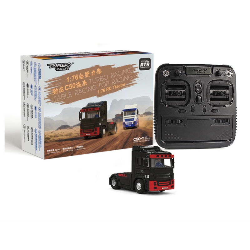Fotografie produktu: TURBO RACING 1/76 C50 RC kamion RTR (černá)