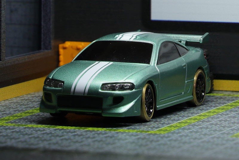Fotografie produktu: TURBO RACING 1/76 C62 DRIFT RC Car RTR (zelená s pruhem)